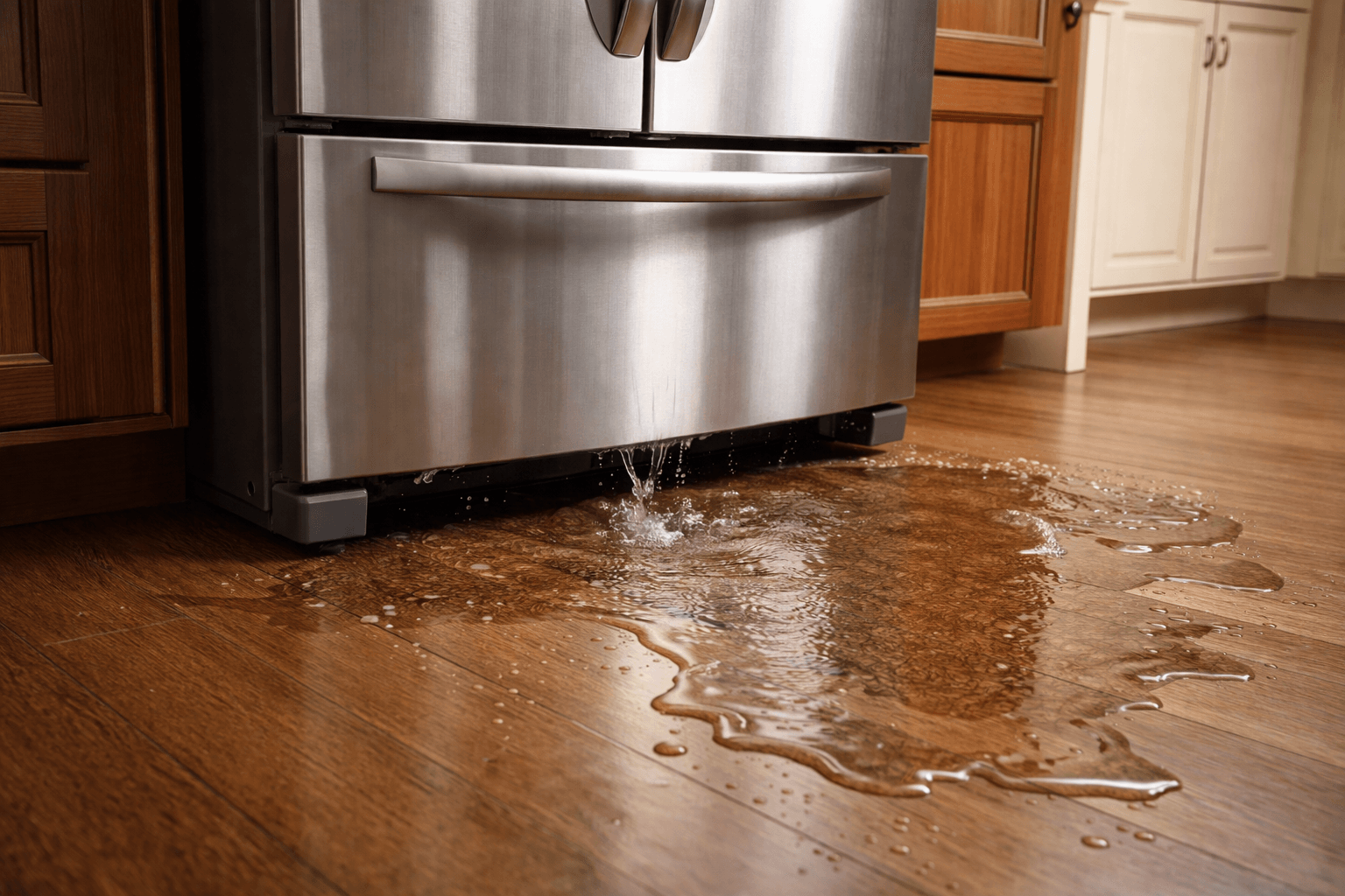How to Stop a Refrigerator From Leaking Water at Home
